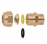 9168669 3/8 F - Ø 14 900314 7,868 Conforme alla norma UNI EN 1254-4. 9168670 Per impianti gas e idrocarburi fluidi: 1/2 F - Ø 10 900410 8,496 9168671 O-Ring giallo conforme norma EN 549.