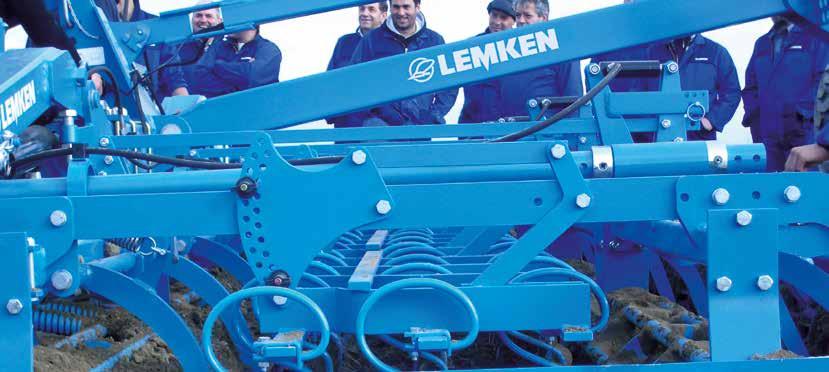 L importanza dell assistenza Dopo l acquisto di un attrezzatura LEMKEN inizia il conosciuto ed efficiente servizio di assistenza LEMKEN.