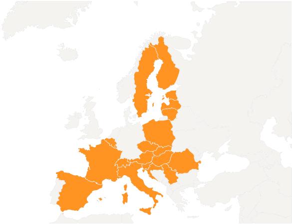 E.D.E. I paesi attualmente presenti: fra questi c