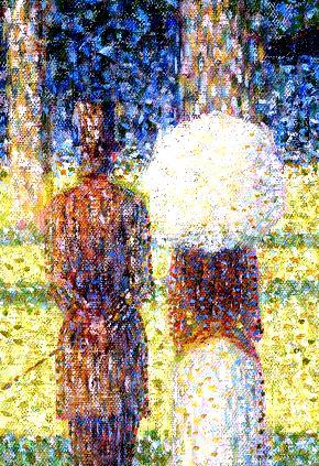 Pointillisme Approccio scientifico alla percezione dei colori per descrivere la realtà Gli artisti del Pointillisme