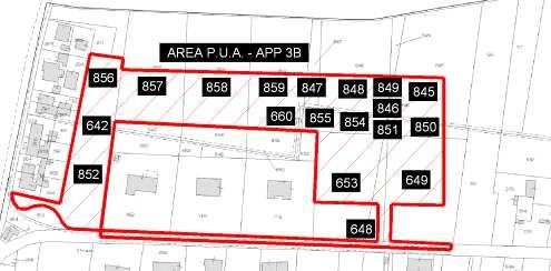 2 Piano Urbanistico Attuativo di iniziativa privata APP 3B Piano di lottizzazione da realizzare in via A. Manzoni, frazione di Busiago Vecchio (PD).