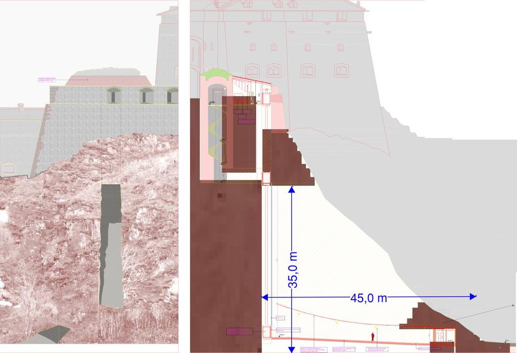 SOLUZIONE REALIZZATA: CREAZIONE DI UN VUOTO LARGO 5 m CON