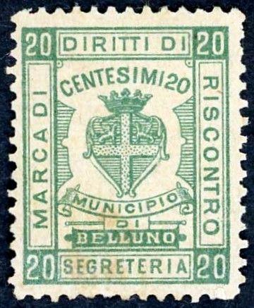 3 bruno Segreteria riscontro 1910/< Stampa mm. 27x35.