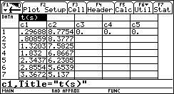 Premere il tasto (applications); nella finestra che si apre selezionare 6:Data Matrix Editor e quindi, spostandosi a destra con il cursore, 2:Open, posizionarsi su Variable dopo aver premuto