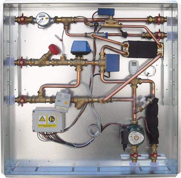 PER PRODUZIONE DI ACQUA CALDA SANITARIA E CIRCUITO DI