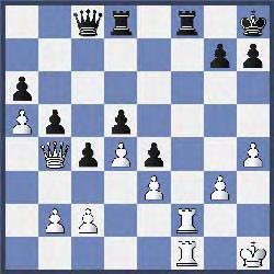 75-E Due contro uno: la casa d8, occupata dalla torre, è attaccata due volte dal bianco e difesa una sola volta: il bianco dà scaccomatto.
