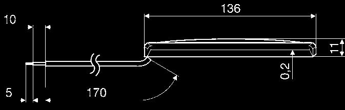 bianco 2JA 343 720-111 nero bianco 2JA 343 720-121 argento bianco 2JA 343 720-191 Luce a LED piatta per montaggio