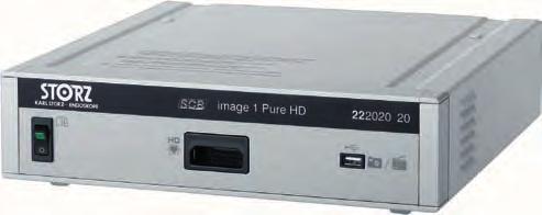 i IMAGE1 HD Unità di controllo telecamera FULL HD 12-11 SISTEMI TELECAMERA 22 2020 11I110 Unità di controllo telecamera IMAGE1 HD SCB, con modulo ICM per impiego con testine a tre chip IMAGE1 FULL
