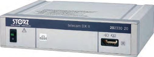 TELECAM DX II Unità di controllo telecamera SISTEMI TELECAMERA 20 2330 11 Unità di controllo telecamera TELECAM DX II Sistemi a colori PAL/NTSC, con filtri per fibroscopio digitali integrati,