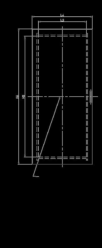 PORTE MAX UTILI INGRESSO FRONTE PIASTRA DI FONDO (COMPRESA) PORTA FRONTALE PORTA FRONTALE PANNELLO LATERALE