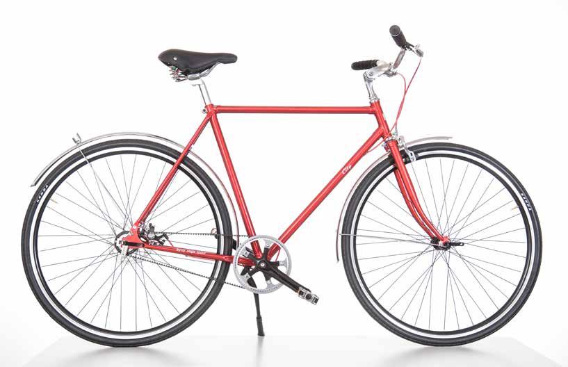 Serie Man, la bicicletta maschile senza compromessi con linee filanti ed essenziali, dallo stile minimalista a quello più ricercato; puoi scegliere