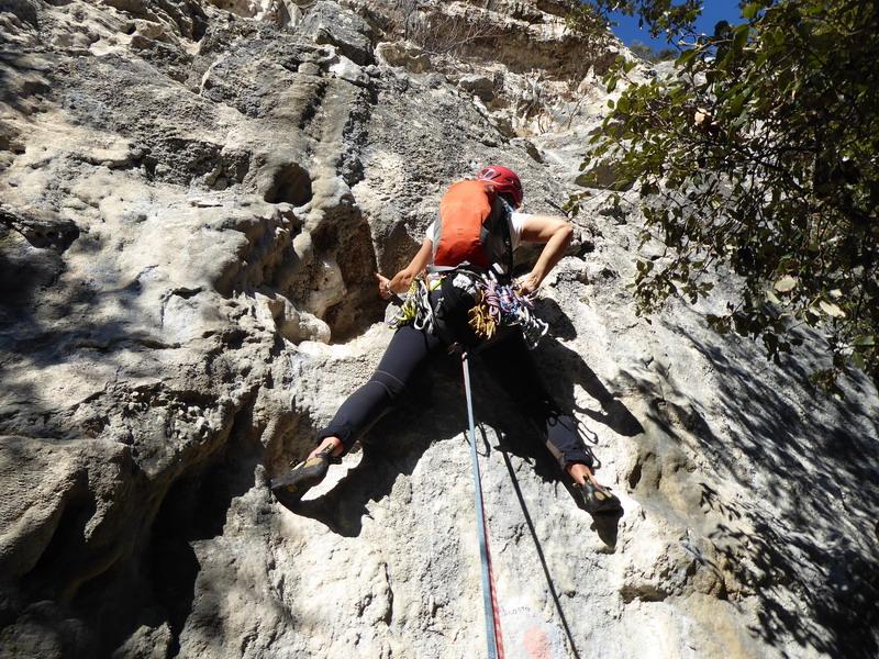 In arrampicata sul primo