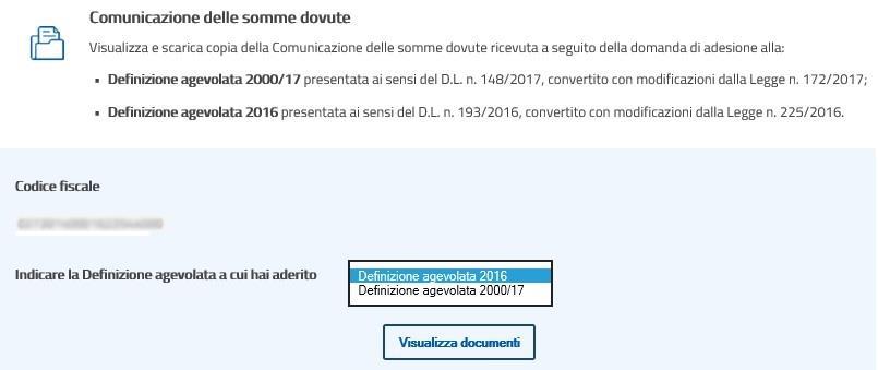 I servizi di EquiPro Definizione agevolata Con la funzione «Comunicazione