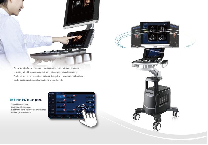 Dotato di pannello operativo touch screen HD da 10 pollici estremamente sensibile e con interfaccia personalizzabile.