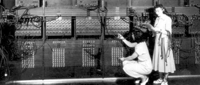 Programmare l ENIAC Programmazione manuale: connettere e
