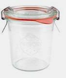 ML 00 V ASETTI JARS VETRO CON COPERCHIO (con