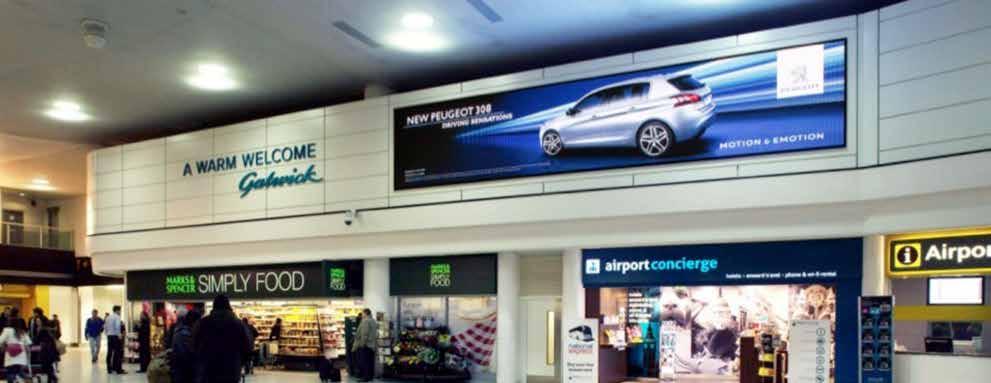 GRAND DIGITALE Il più grande schermo LED di Eye Airports.