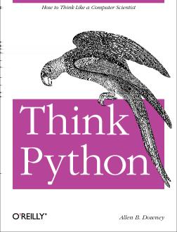 Libro di testo Allen B. Downey Think Python: How to Think Like a Computer Scientist O Reilly Media, 2012.