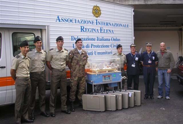 L AIRH PER IL LIBANO CON I LANCIERI DI NOVARA (5 ) Dal 1994 l'associazione Internazionale Regina Elena interviene in Libano.