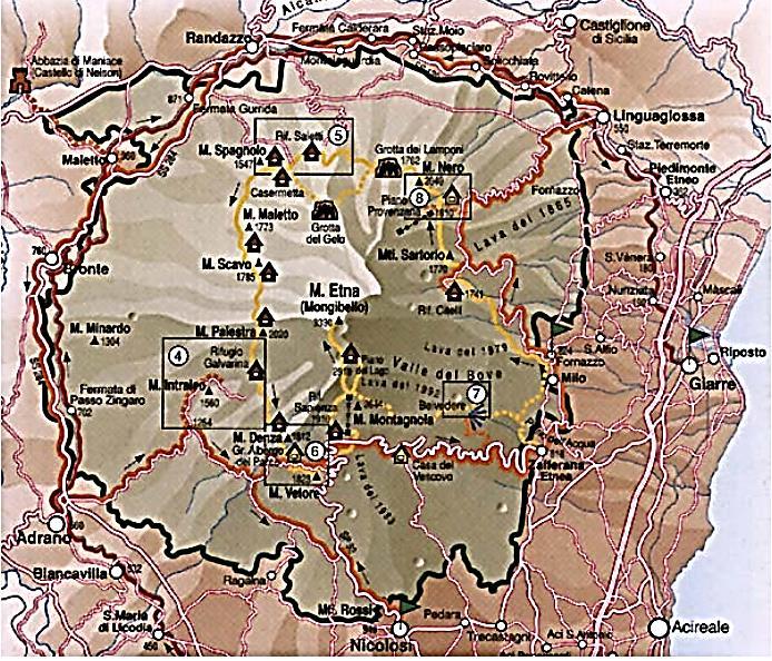 1 Parco regionale del monte Etna, in