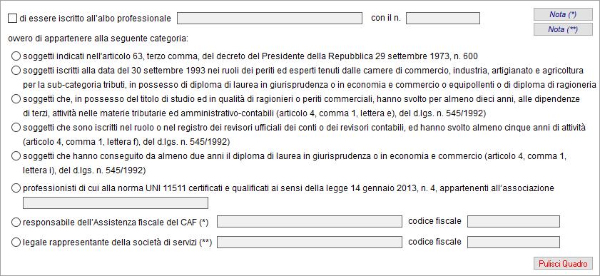 Conferimento/Revoca della Delega Cartacea per l Utilizzo dei Servizi di Fatturazione Elettronica Il Modello si compone dalle seguenti sezioni: SOTTOSCRITTO Il soggetto che sottoscrive il modulo deve