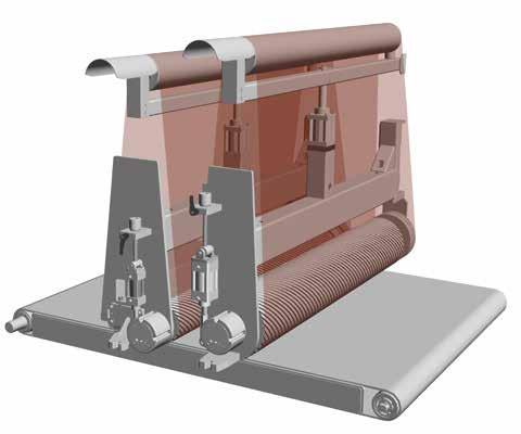 Eurosystem RK Configurazione adatta a tutte le operazioni di calibrazione e levigatura Una configurazione multifunzionale che