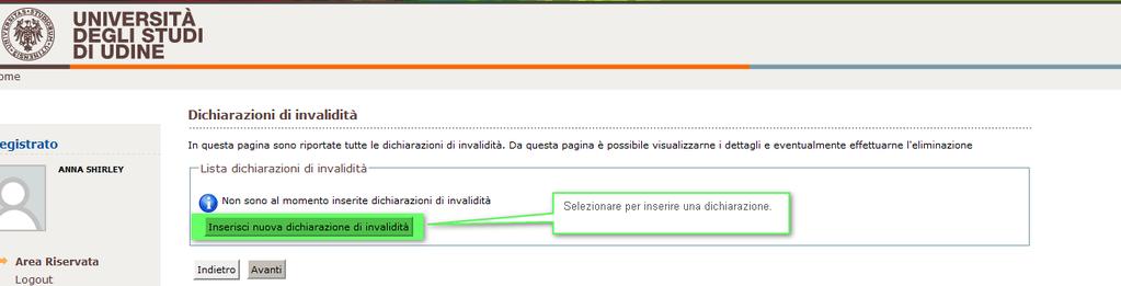 questa parte del processo, che non è legata