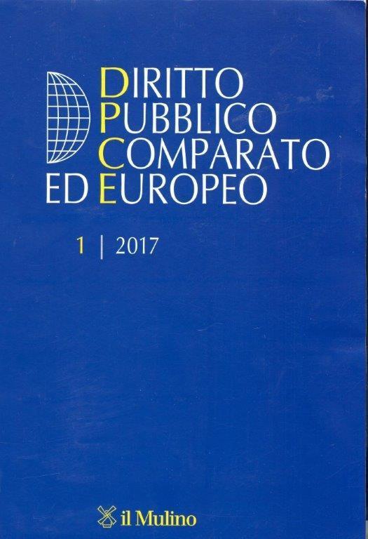 DIRITTO PUBBLICO COMPARATO ED EUROPEO