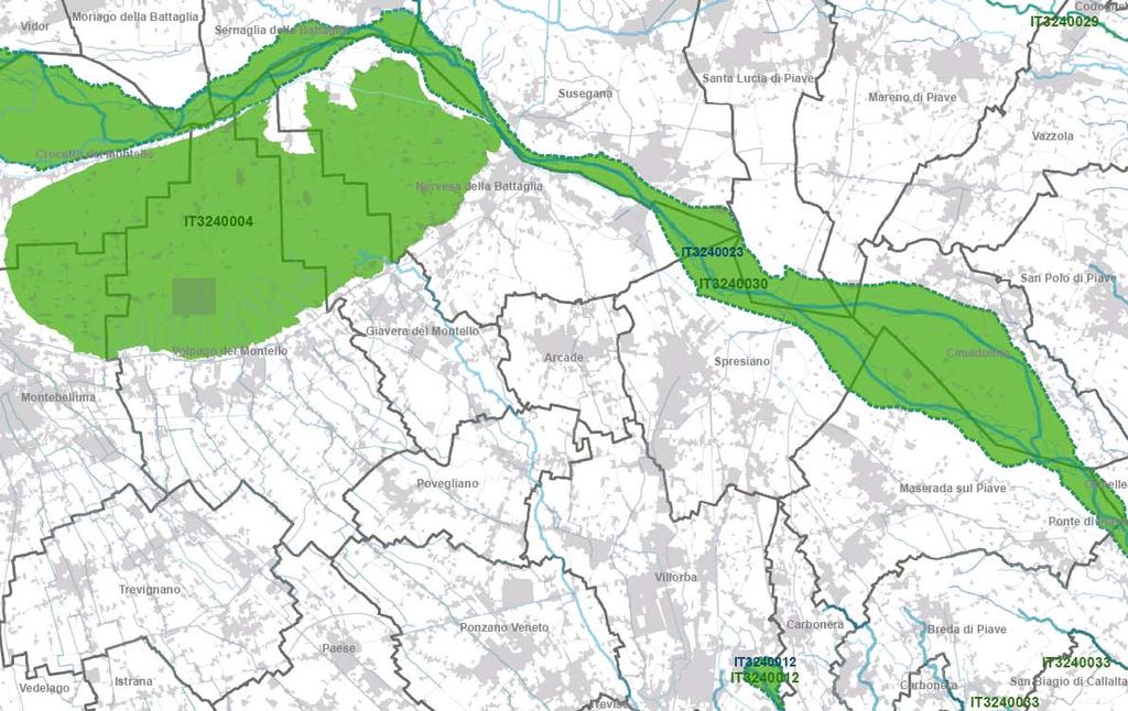 3 IDENTIFICAZIONE DEI SITI DELLA RETE NATURA 2000 Nel territorio comunale di Povegliano non ricadono siti iscritti nella Rete Natura 2000.