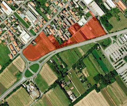 P.A. 7 - Piano Attuativo riconfermato a destinazione Commerciale - MSV 4 3. Intorno urbano residenziale. Aree agricole 3. Via Marco Polo.