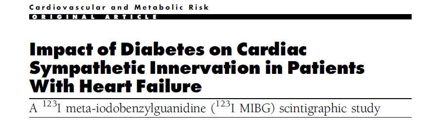 (DM2) con scompenso cardiaco (SC) N: 38 pazienti