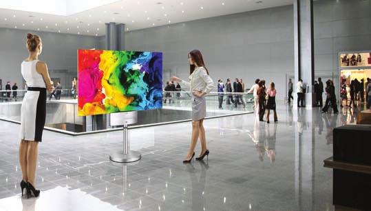 EH5C OLED SIGNAGE FHD DUAL VIEW FLAT 55 OLED Signage FULL HD Display Dual View Flat