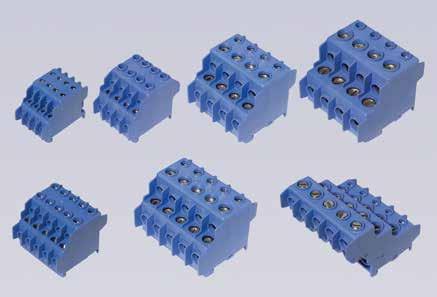 rapido su guida DIN 46277/3 Grado di protezione IP20 secondo CEI EN 60529 Sez. max. (mmq.) N. poli Imax. (A) Dimensioni Codice/Sigla 6 2x4 30 31x 57 h.36 MOR/MOR/M1 16 2x4 63 40 x 54 h.