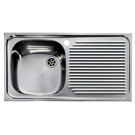 DESTRO LAVELLO INOX BACINO TONDO 706760 0X7 w w w.carrie ri.