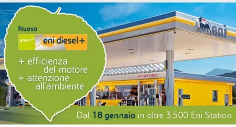 Eni diesel+ A gennaio 2016