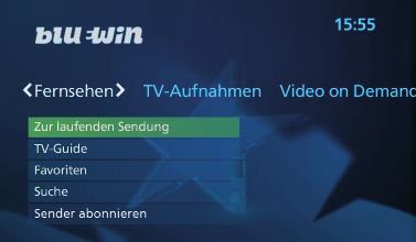 4. Accendere il 4.1 Collegare il cavo di alimentazione al e inserirlo nella presa. 5. Bluewin TV: accendere e usare i comandi 4.2 Accendere il e attendere 30 minuti.