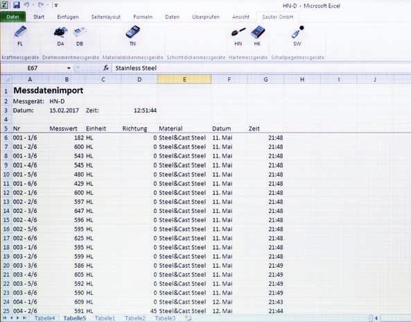 Software di trasmissione dati AFI-1.0 01 Plug-in per il trasferimento dei dati di misurazione dallo strumento di misurazione e trasferimento a un PC, p. es.