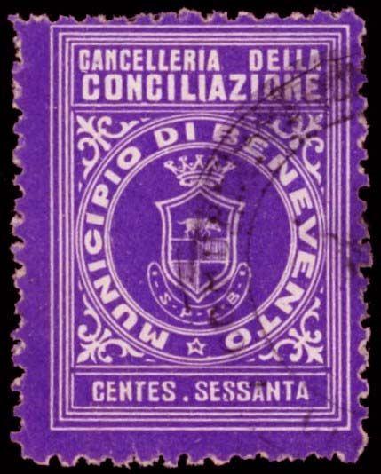 ottobre 1860. A.C. Benevento 24x33. 6 L.