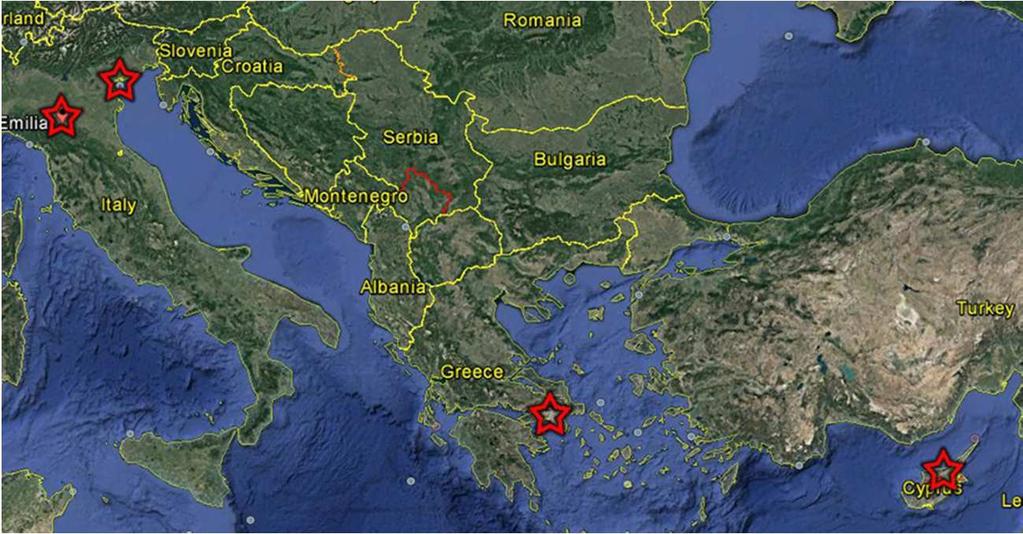 Il progetto URBANPROOF LOCALIZZAZIONE: Cipro, Grecia, Italia BUDGET: Totale: 1.