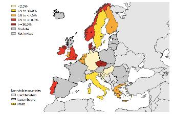 Consumo di antibiotici in RSA - 2013 Italia