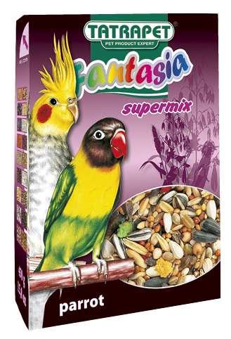 500 PZ 6 Fantasia Pappagalli Mangime vitaminizzato