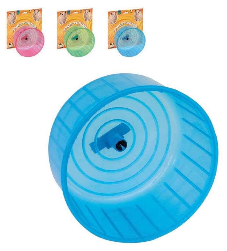 Ruota Criceto Twistering Ruota in plastica per criceto, per giocare e fare movimento.