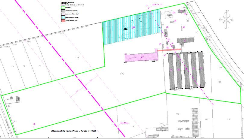 L azienda agricola Liberelle I è censita a Catasto Terreni al Censuario di Taglio di Po, sezione Taglio di Po, Fg 34, Mapp. 152-40-140-165-1-2-177-8-64-176.