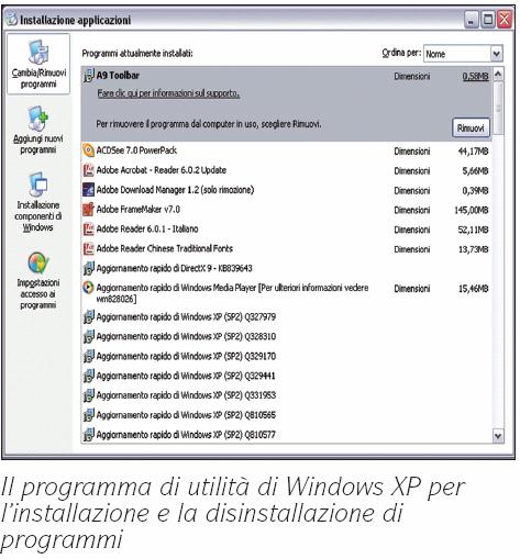 Disinstallazione da Windows # 19 Prof Alberto Postiglione Università Salerno Driver Programmi associati ad una periferica, che traducono le istruzioni generiche di richiesta di servizi in istruzioni