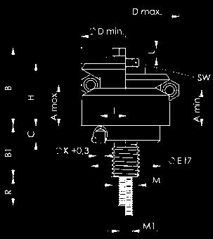 Ganasce di centratura Nr. 6383ZUS Ganasce di centratura con segmenti di protezione Utilizzabile dal basso. Precisione di ripetizione ± 0,025 mm Precisione di concentricità ±0,025 mm D min. D max.