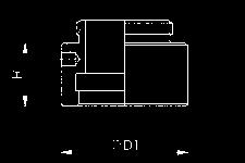 Composto da: - Appoggio a vite - Base in alluminio (dimensione 10) oppure base magnetica (dimensione 20).