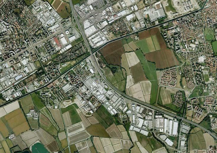 L area di trasformazione si trova a sud di Trezzano su Naviglio, oltre la Tangenziale Ovest, a sud del Naviglio Grande. In quest area trova oggi localizzazione Cascina Antonietta. 2.