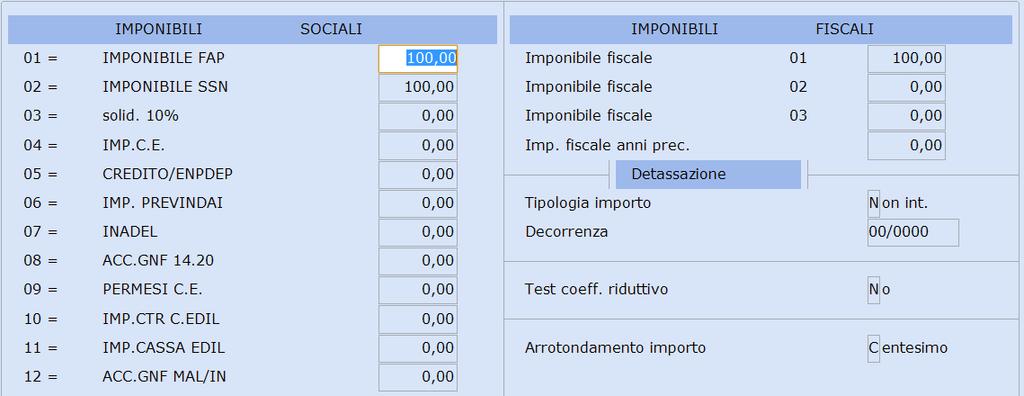 codice di corpo collegato alla macro "9192", un esempio: Confermare