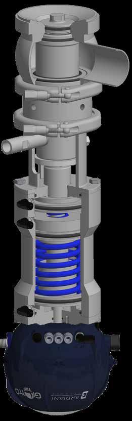 B95 SOLUZIONI VARIE DIFFERENT SOLUTIONS PROXIMITY AUSILIARIO L applicazione di un proximity ausiliario posto tra parte pneumatica e corpo valvola, garantisce il completo monitoraggio dell otturatore