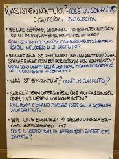 conflitto. Quindi ognuno ha offerto il suo punto di vista in plenum e la moderatrice ha raccolto le idee di tutti riassumendole e visualizzandole; H) 29 giugno - Che cos è la legge e a cosa serve?